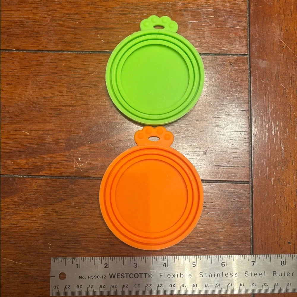 NEW Set of 2 Dog Food Can Covers